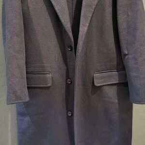 Elegant Black Trench Coat